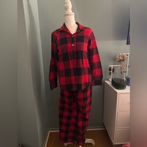 Old Navy Women’s Buffalo Red Plaid Womens Pajamas Small